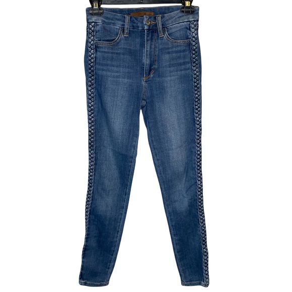 JOES JEANS Charlie Braided Ankle Skinny size 25 - Picture 3 of 9